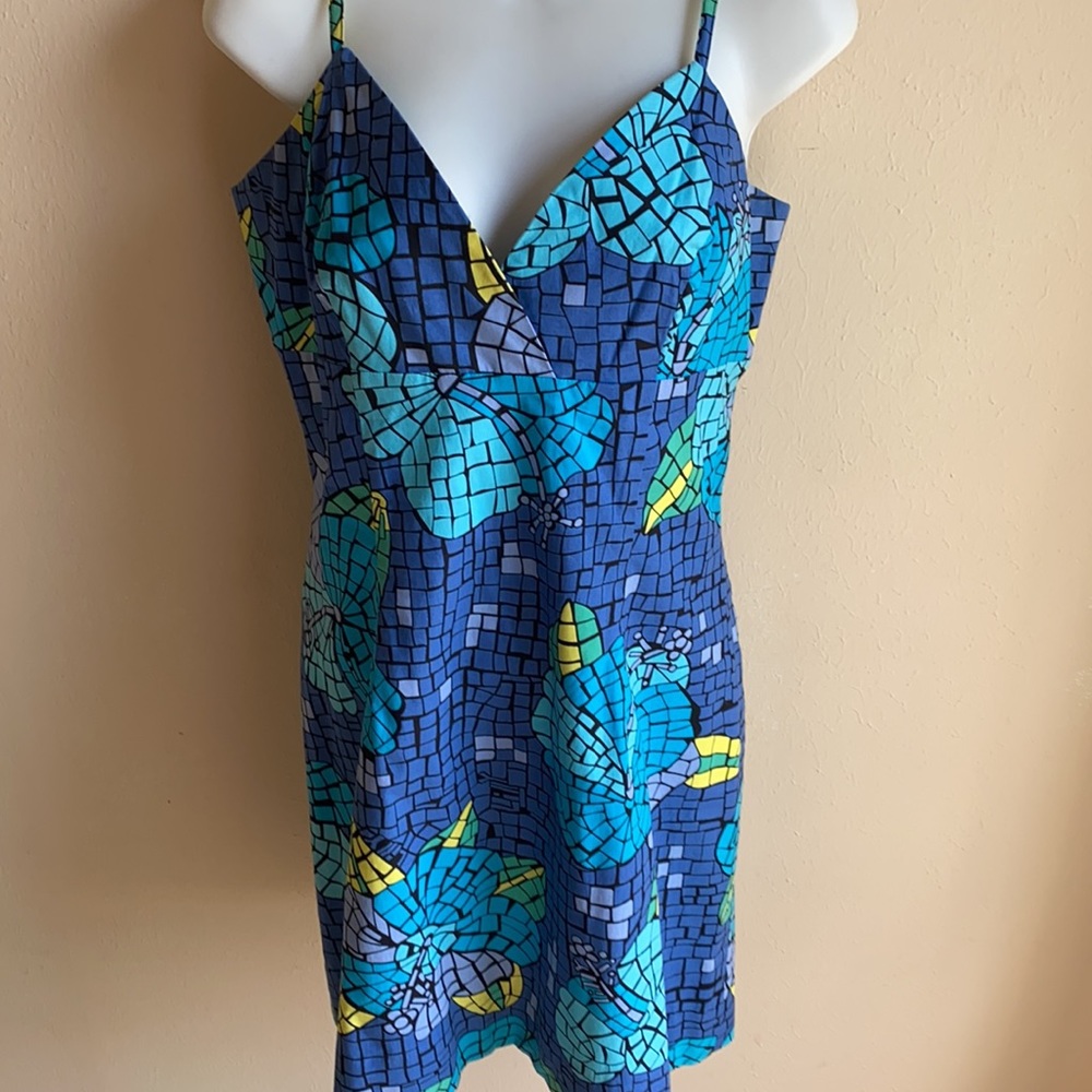LILLY PULITZER Molokini Mosaic Brett Dress 10